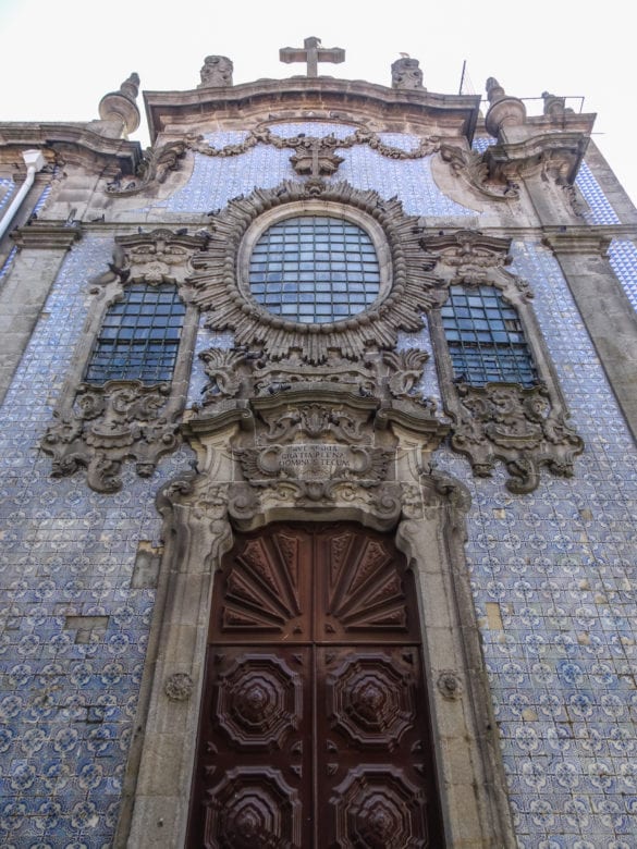 Igreja do Terço mit Azulejos in Porto am Jakobsweg Portugal