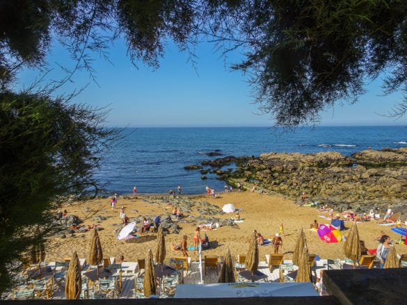 Praia de Gondarém in Matosinhos am Jakobsweg Portugal