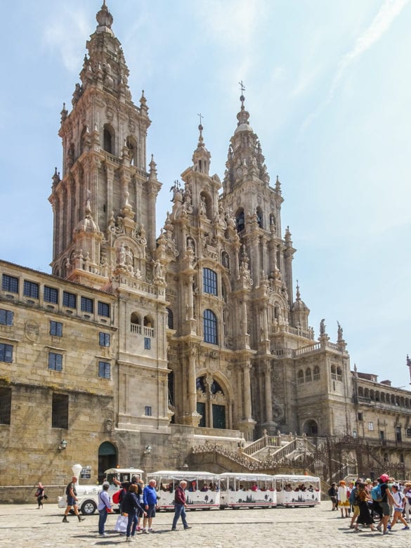Catedral de Santiago de Compostela am Jakobsweg Portugal