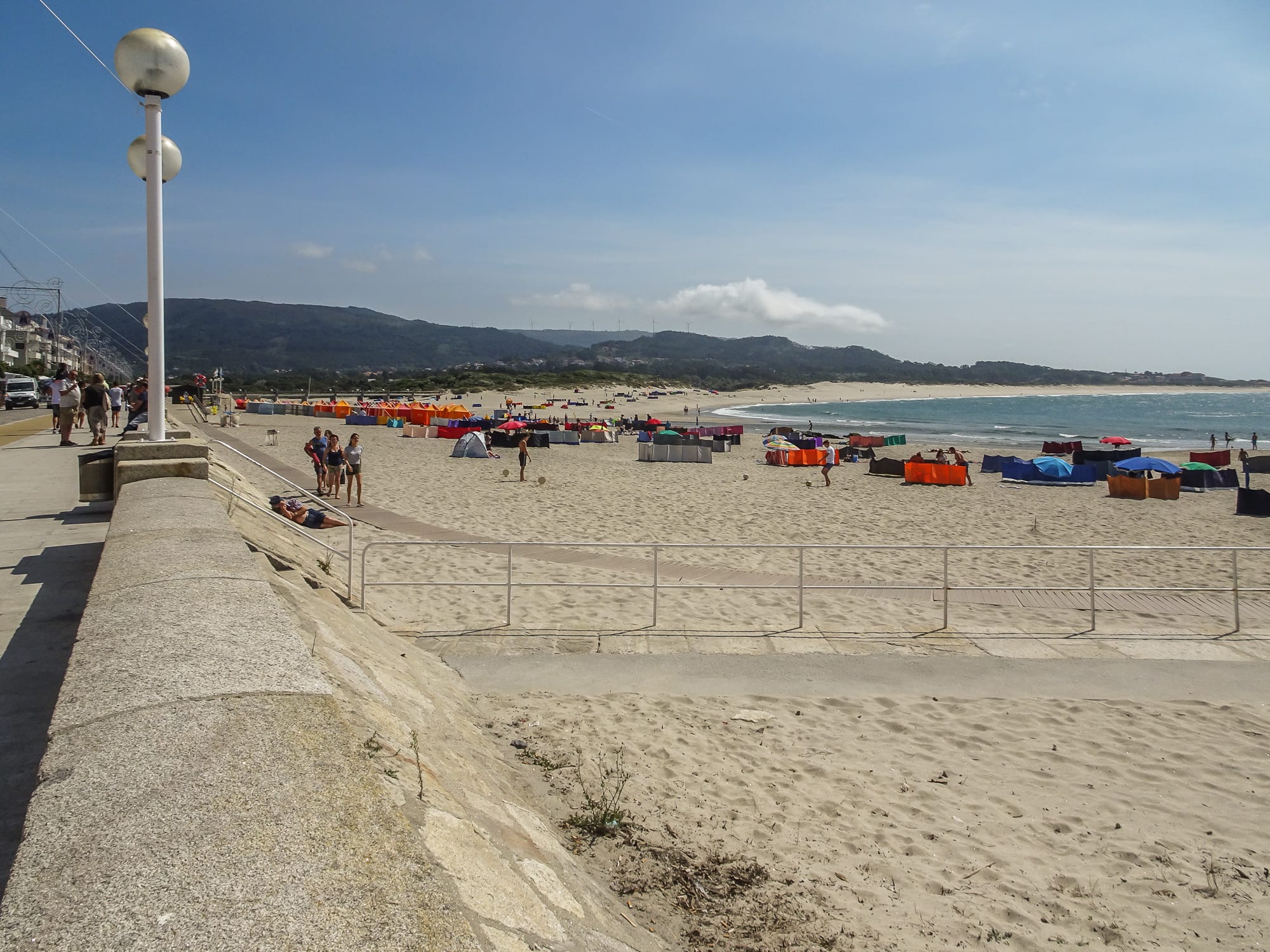Praia de Vila Praia de Âncora am Jakobsweg Portugal