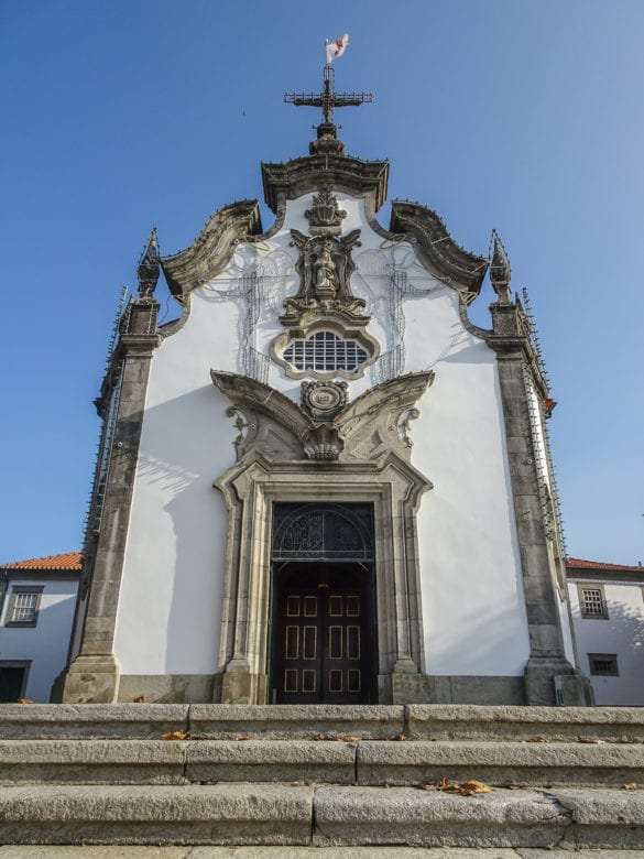 Kirche Capela de Nossa Senhora da Agonia in Viana do Castelo am Jakobsweg Portugal