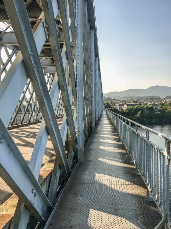 Ponte Rodo-Ferroviária de Valença am Jakobsweg Portugal