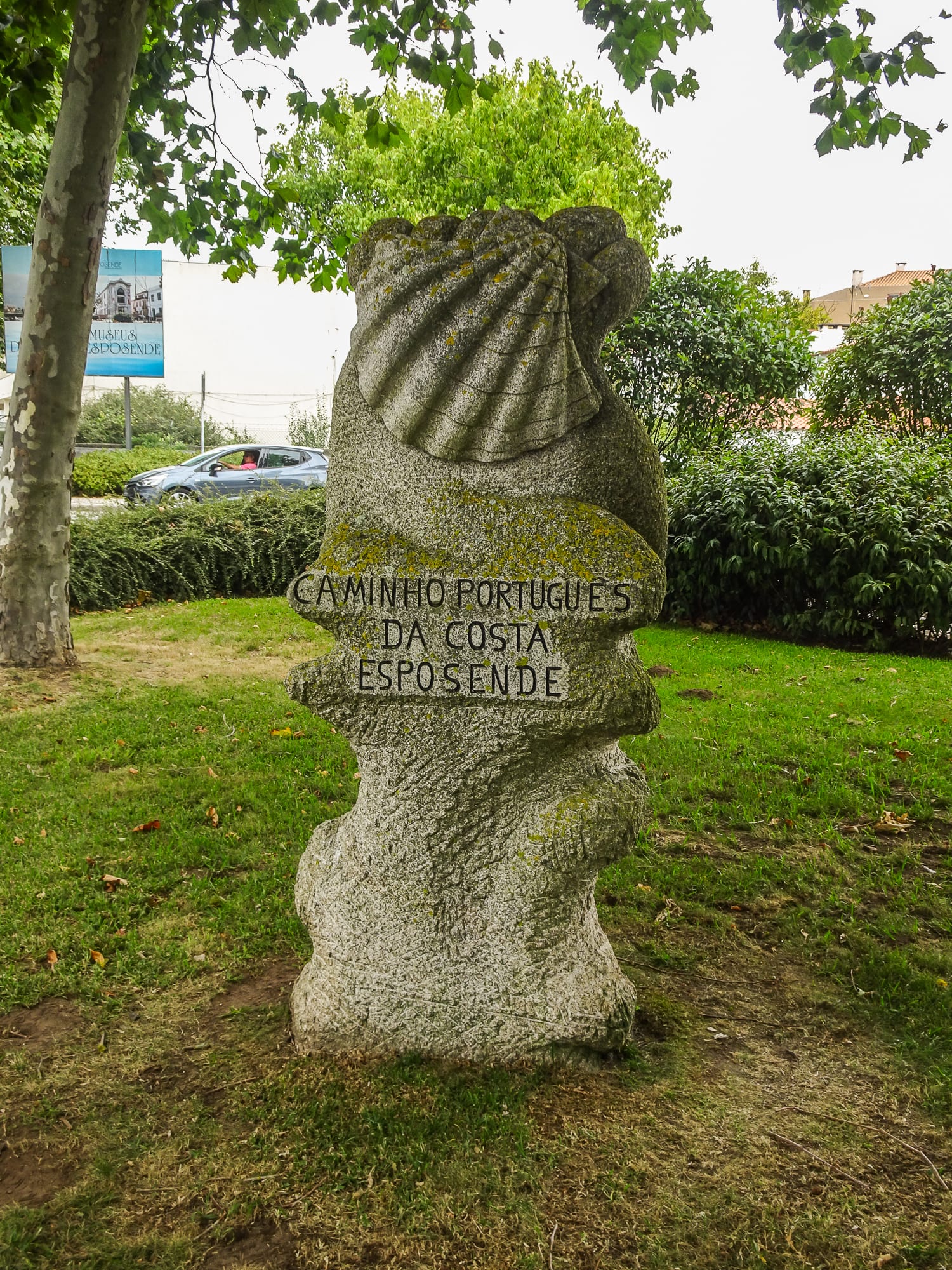 Denkmal Caminho Português da Costa in Esposende