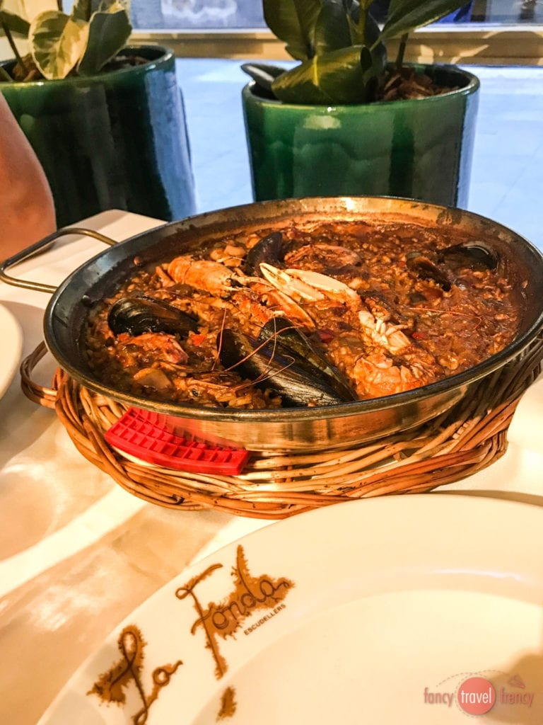 Paella La Fonda Barcelona